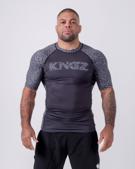 Kingz noise v2 Rashguard-black/white